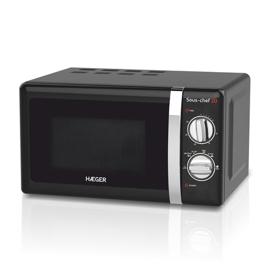 Haeger, Sous-Chef Microwave - 20L, Black, MW-70B.007A