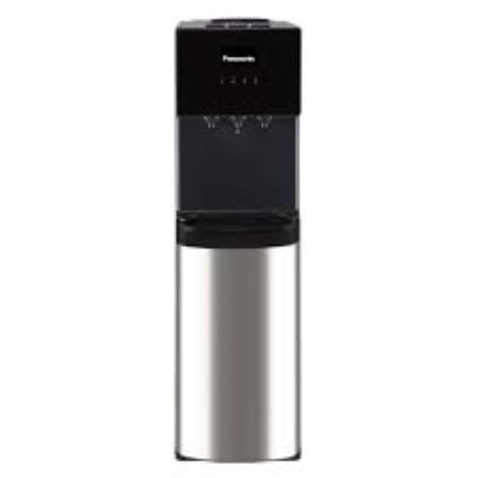 Panasonic, Water Dispenser, Top Loading, Hot-Cold & Normal Water, Child Safety Lock, 310x360x1000 mm, Black And Stainless Steel, Mwd3238Tg