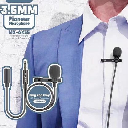 Moxom, MX-AX35, Pioneer Microphone Plug and Pay