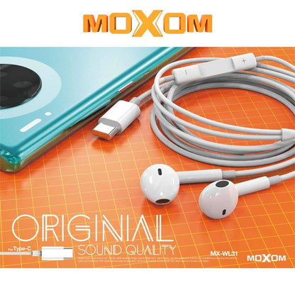 Moxom, Mx-Wl53, Bass G3 Type-C Earphone