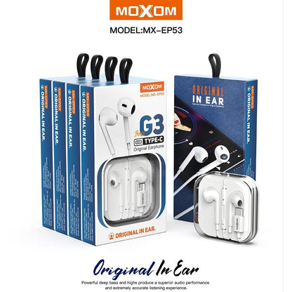 Moxom, Mx-Wl53, Bass G3 Type-C Earphone
