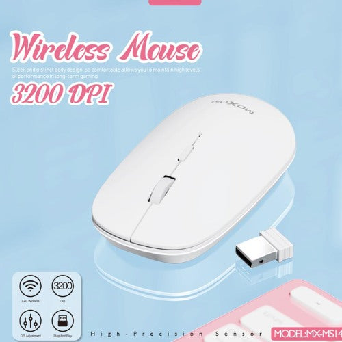 Moxom, Wireless Mouse 3200 Dpi Mx-Ms14