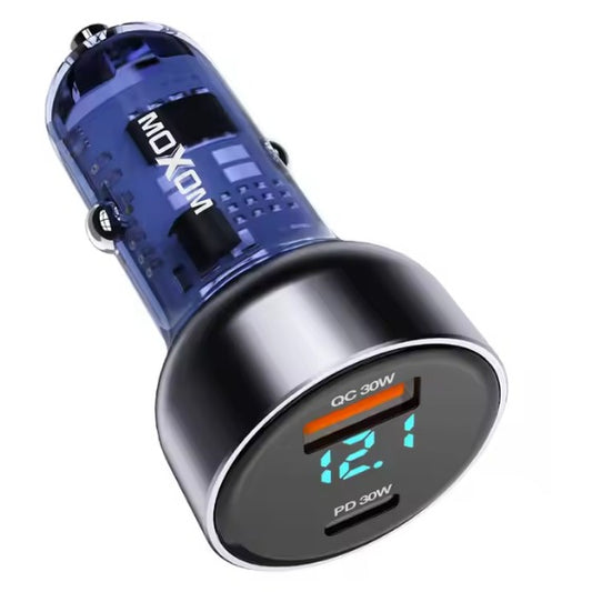 Moxom, Car Charger Moxom, Mx-Vc29 Usb-A+Pd 60W Black (Ms)