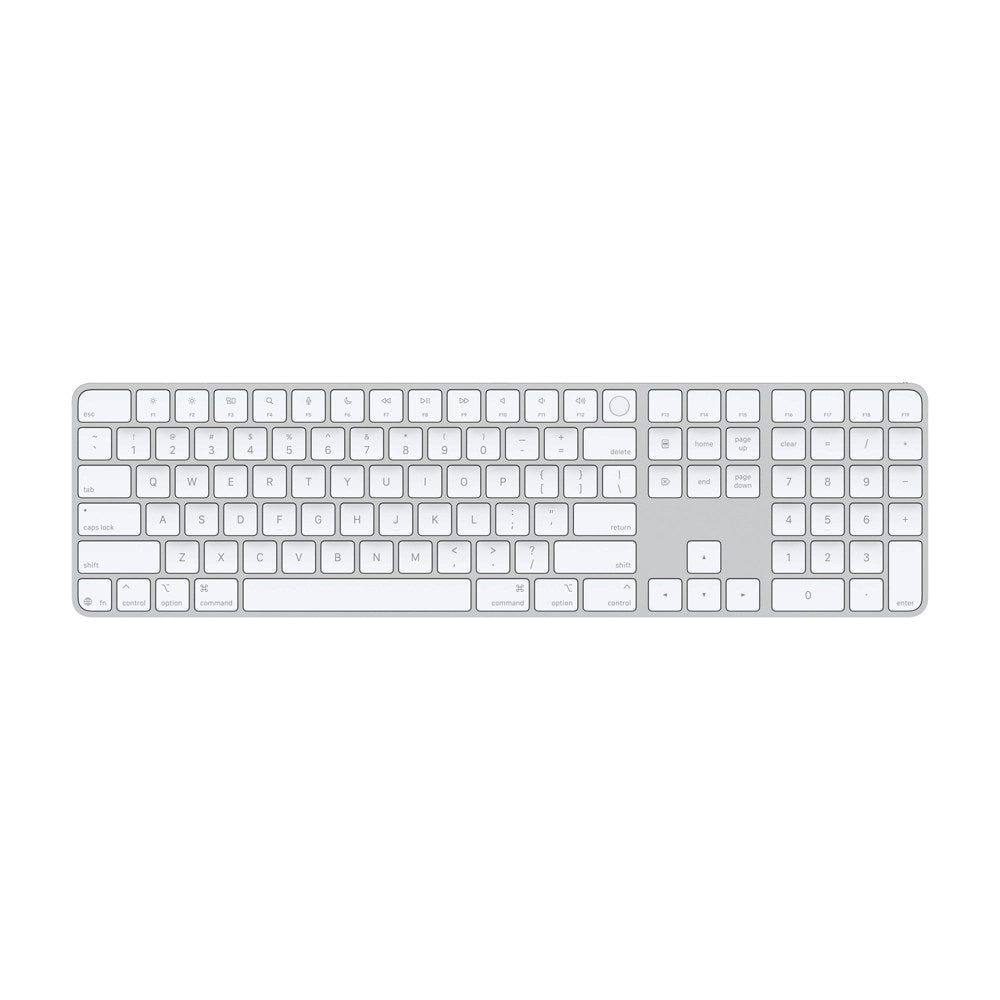 Apple, Magic Keyboard With Touchid And Numeric Keypad With Apple, Silicon (Usb-C)