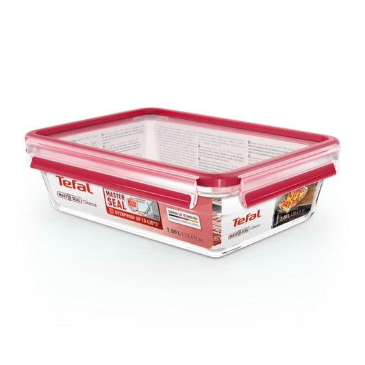 Tefal, Masterseal Rectangular Glass 2L