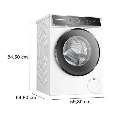 Bosch Washer Series 8, 10Kg [Silver], BOS-WGB256AXME