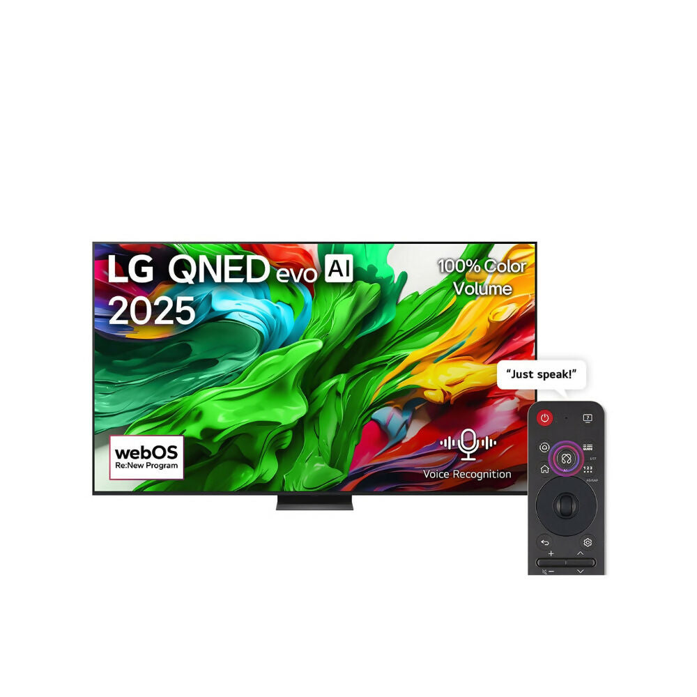 LG 100-Inch QNED EVO AI QNED86 MiniLED 4K Smart TV 2025, 100QNED86A6