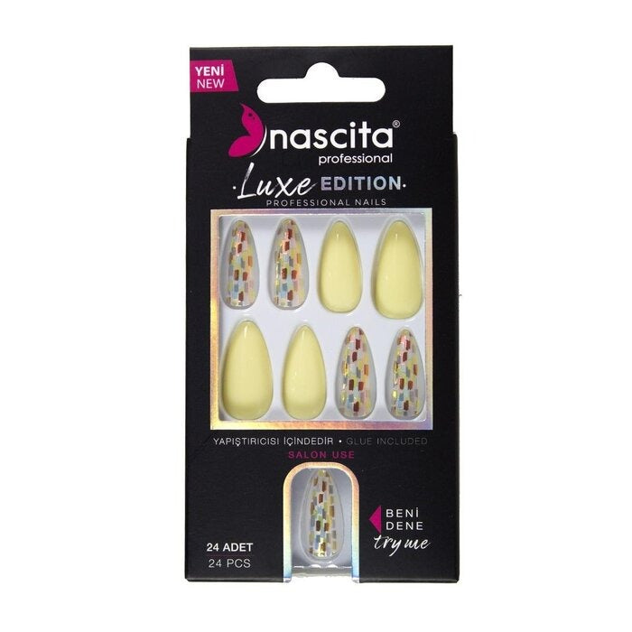 Nascita Luxe False Nails With Glue 226 - Pack of 24