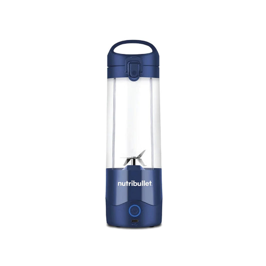 Nutribullet Portable Cordless Blender 475ml for Shakes & Smoothies, BPA Free, Leakproof Flip and sip, USB-C type (Navy Blue), NB-PB475B