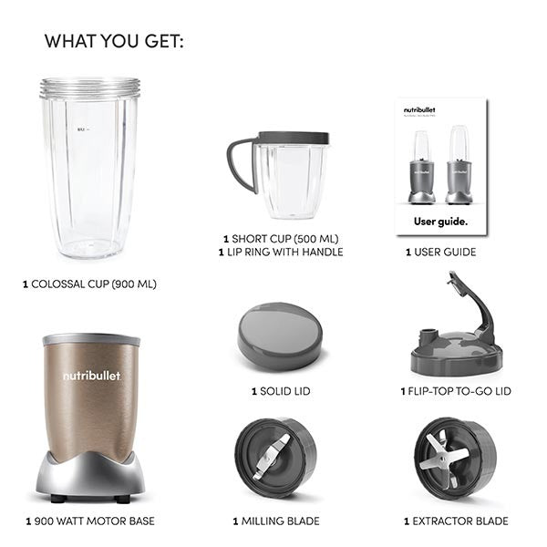 Nutribullet, 900 series 10-pc