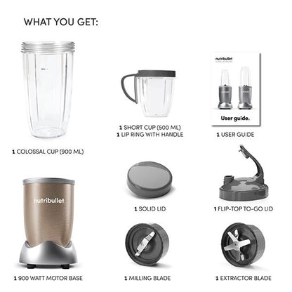 Nutribullet, 900 series 10-pc
