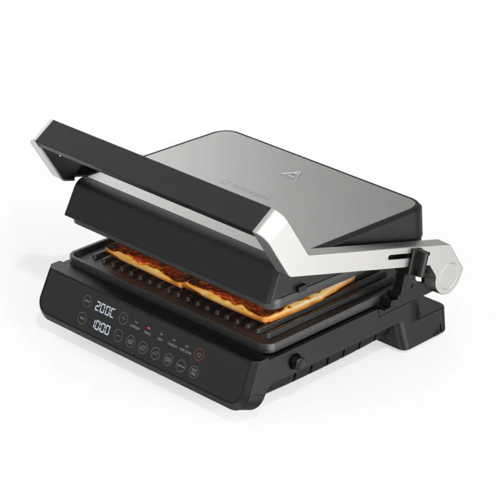 Nutricook Contact Grill 5 Smart Cooking Modes [2000W], NCK-CG240