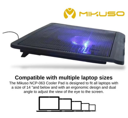 Mikuso Ncp063 Notebook Cooling Pad
