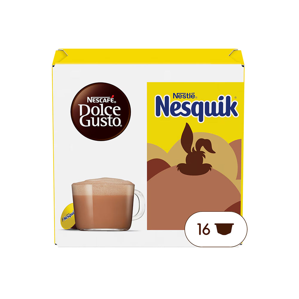 Nescafe Dolce Gusto, Nesquik Choc Coffee Pods 16 Capsules [7613033160141], NESC-12161193