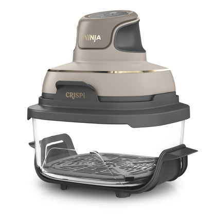 Ninja Crispi Portable Air Fryer 3.8L, 4 In 1, 1700W [Stone Gold], NINJ-FN101EUSG