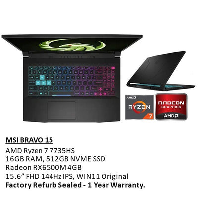 Msi, Bravo 15 Gaming Laptop 9S7-158P11-001