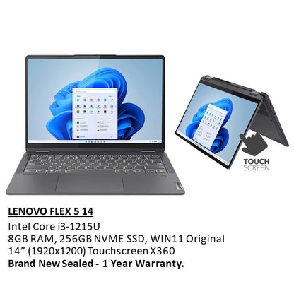 Lenovo, Ideapad Flex 5 14Iau7 Convertible Laptop 82R700L4Us