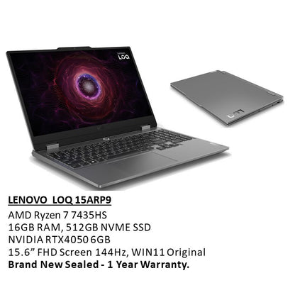 Lenovo, Loq 15Arp9 Gaming Laptop 83Jc007Kus