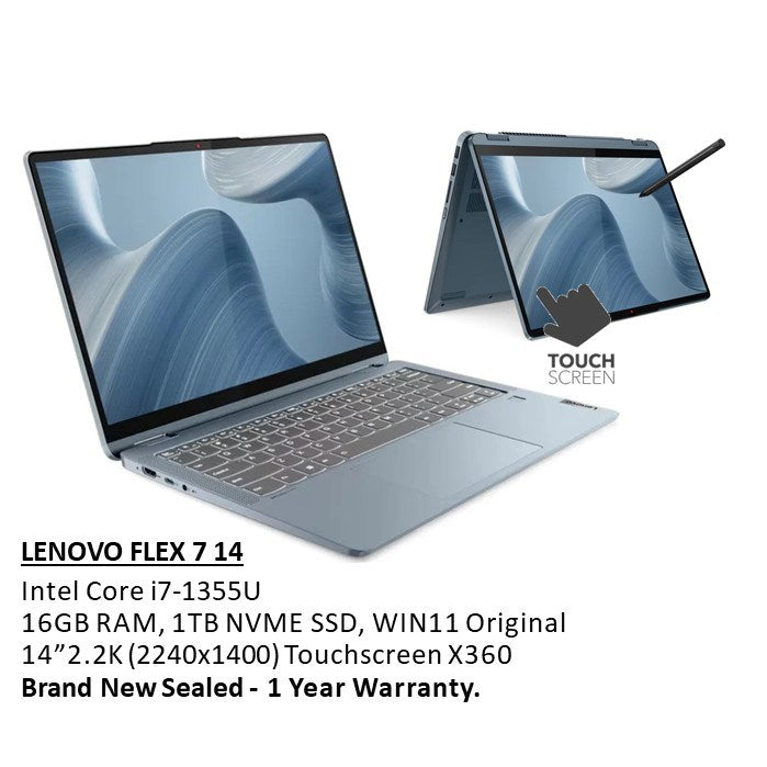 Lenovo, Ideapad Flex 7 14Iru8 Convertible Laptop 82Y20001Us
