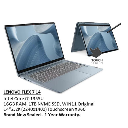 Lenovo, Ideapad Flex 7 14Iru8 Convertible Laptop 82Y20001Us