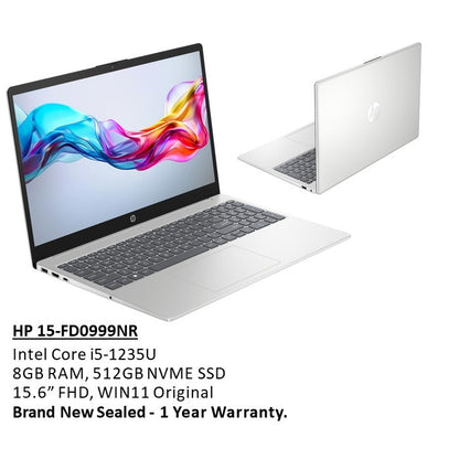 HP, 15-Fd0999Nr Laptop A3Sp1Ua
