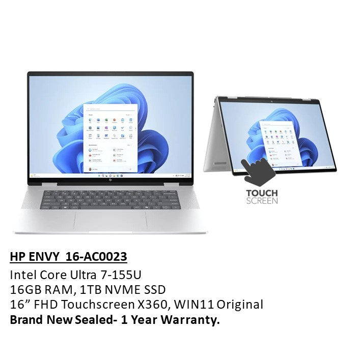 HP, Envy X360 16-Ac0023 Convertible Laptop 9S1R6Ua