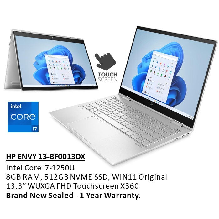 HP, Envy X360 13-Bf0013Dx Convertible Laptop 66B41Ua