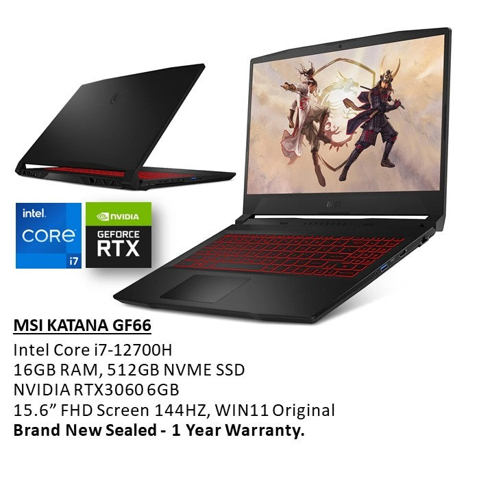 Msi, Katana Gf66 Gaming Laptop 12Ue-603