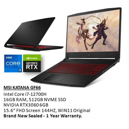 Msi, Katana Gf66 Gaming Laptop 12Ue-603