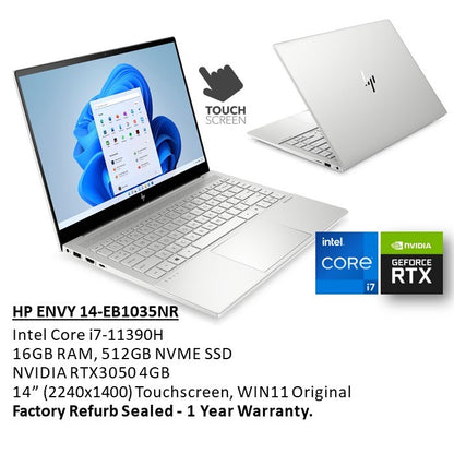 HP, Envy 14-Eb1035Nr Laptop 5C4C8Uar