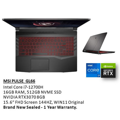 MSI, Pulse Gl66 Gaming Laptop 12Ugkv-464
