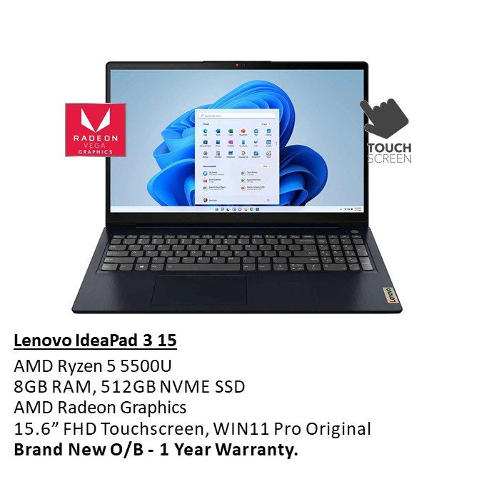 Lenovo, Ideapad 3 15Alc6 Laptop 82Ku00Ymcf