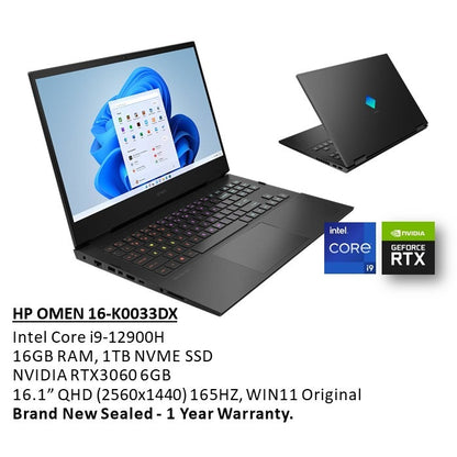 Hp, Omen 16-K0033Dx Gaming Laptop 74S79Ua