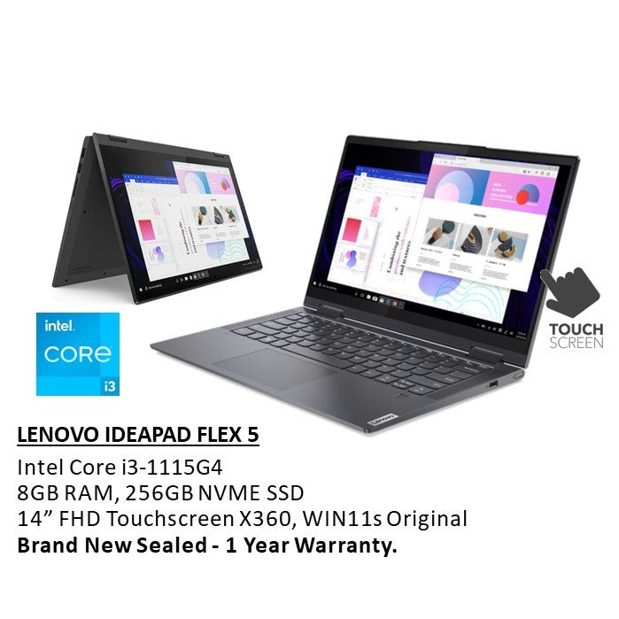 Lenovo, Flex 5 14Itl05 Convertible Laptop 82Hs00R6Us