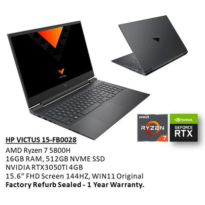 Hp, Victus 15-Fb0028 Gaming Laptop 677H9Ua
