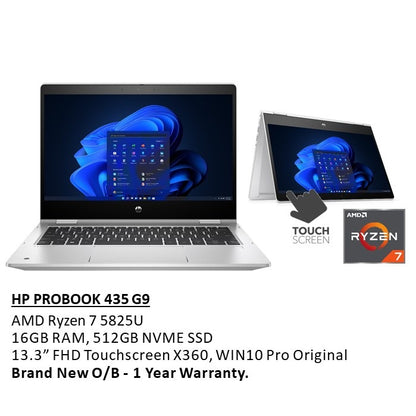 Hp, Probook 435 G9 Convertible Laptop 6R1C3Uc