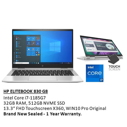 Hp, Elitebook 830 G8 Convertible Laptop 4T857Ec