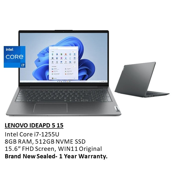 Lenovo, Ideapad 5 15Ial7 Laptop 82Sf000Mus