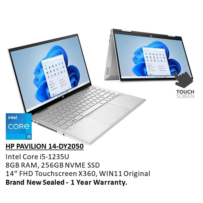 HP, Pavilion 14-Dy2050 Convertible Laptop 60V06Ua