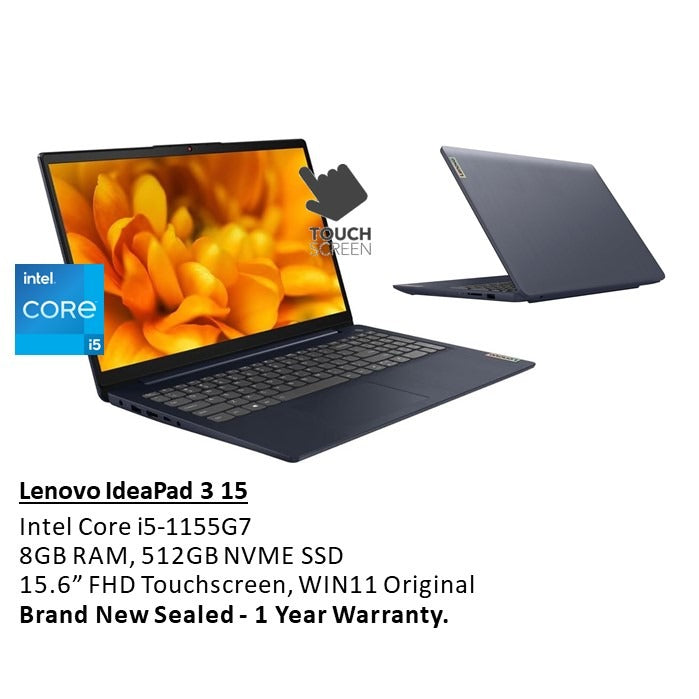 Lenovo, Ideapad 3 15Itl6 Laptop 82H803Sbus