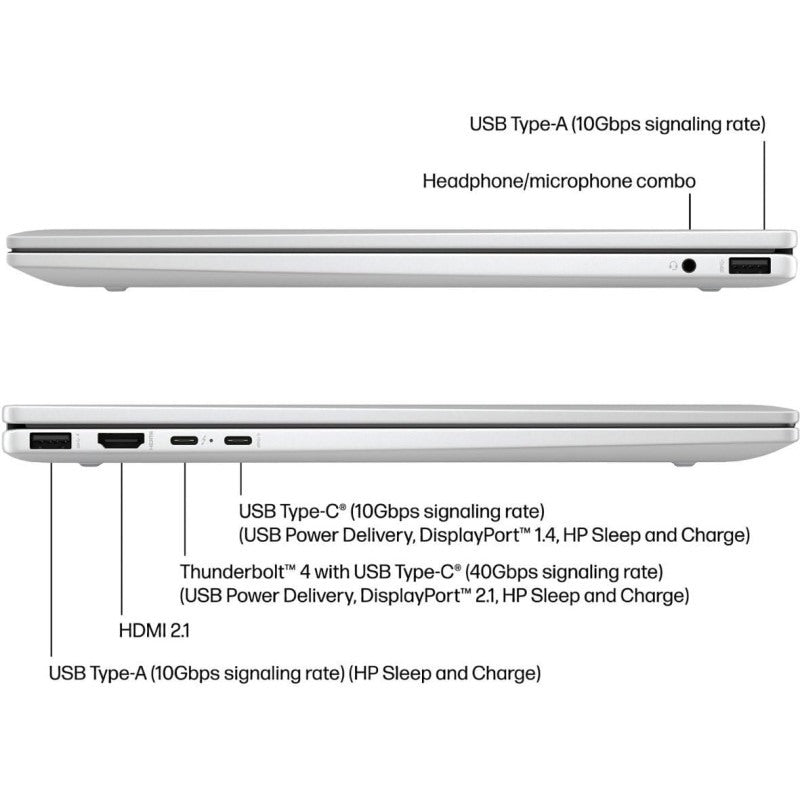 HP, Laptop Envy X360 16-AC0033DX - Ultra 7-155U, 32GB RAM, 2TB SSD NVME,16' (1920x1200) 2K Touchscreen, Win11 Pro Original