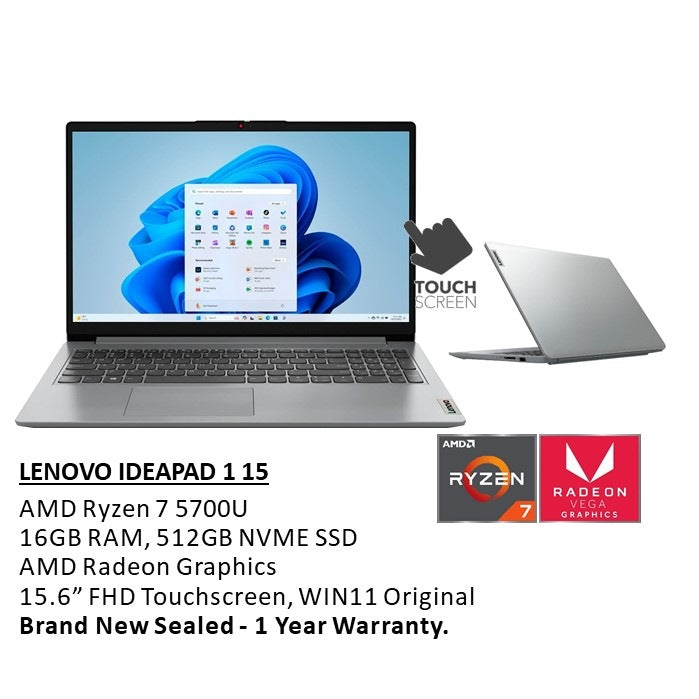 Lenovo, Ideapad 1 15Alc7 Laptop 82R400Dtus