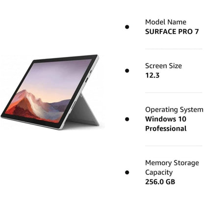 Microsoft, Surface Pro 7 Plus (2-In-1) Tablet And Laptop 1Y2-00001