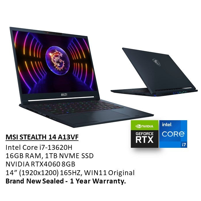 MSI, Stealth 14 Studio Gaming Laptop A13Vf-041