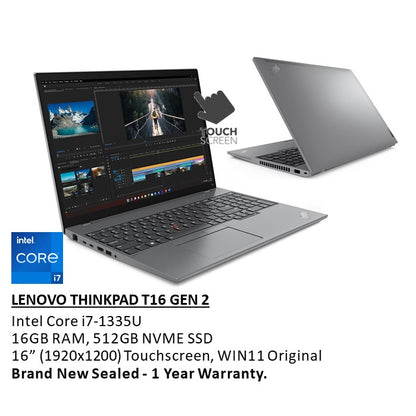 Lenovo, Thinkpad T16 Gen 2 Laptop 21Hh001Mus