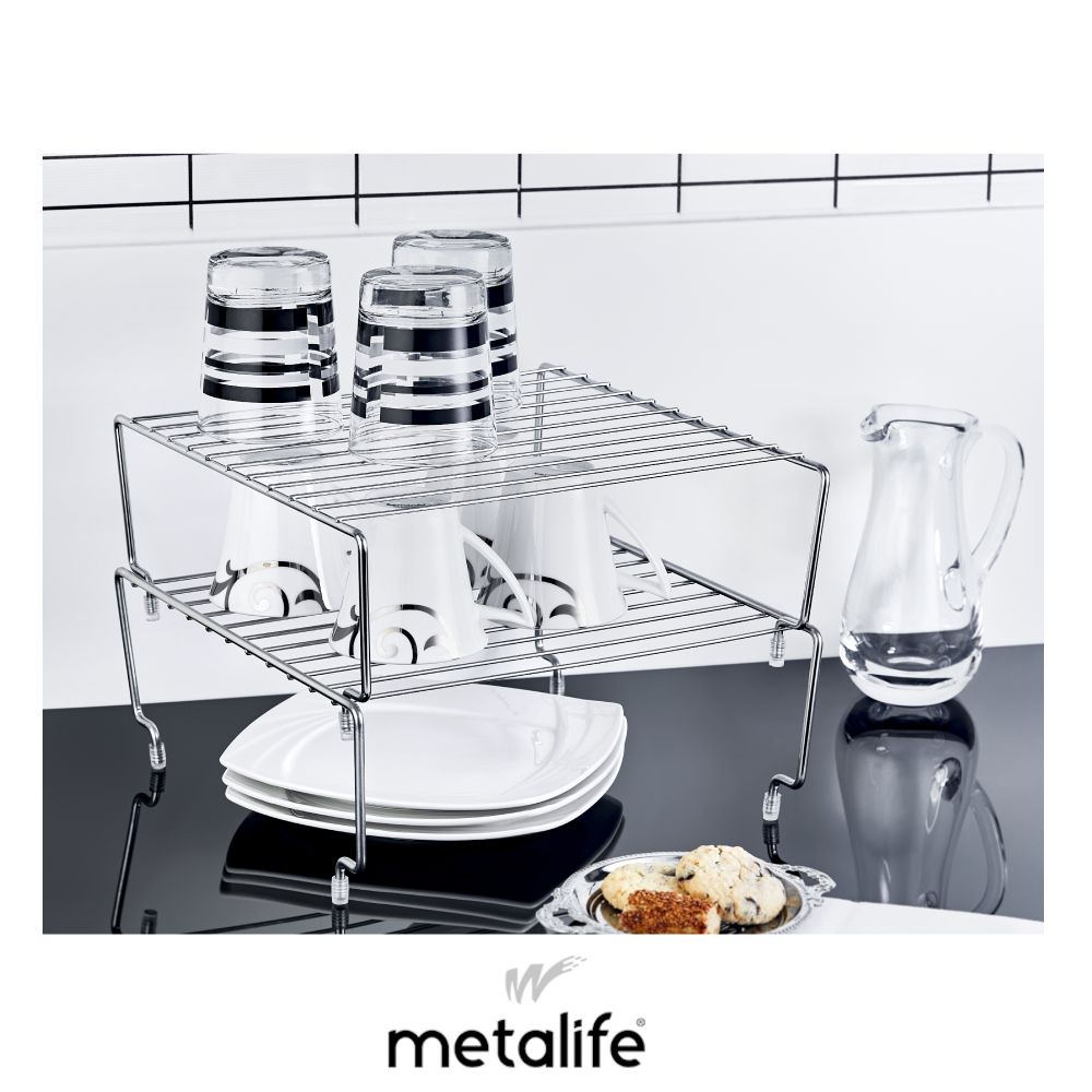 Metalife, Practical Shelf 28x30 CM / Chrome Color