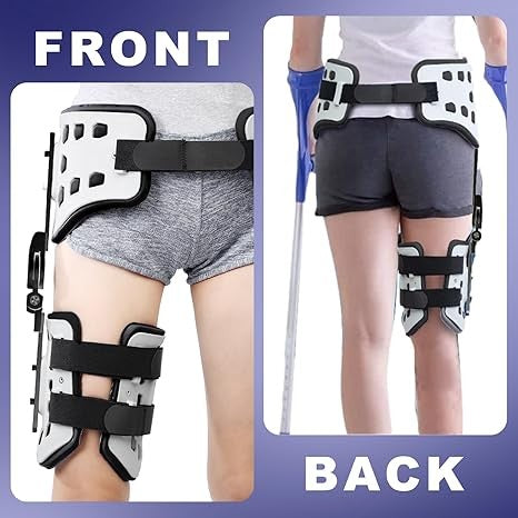 OrthoLife, Abduction Hip Brace,Post Op Rom Hip Stabilizer Brace Joint Protection Fixation Device, Hip Strap Stabilizer Hip Orthosis Support Brace For Joint Sciatica Pain Relief Women Men Universal