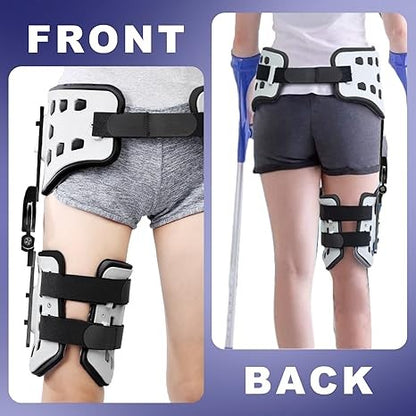 OrthoLife, Abduction Hip Brace,Post Op Rom Hip Stabilizer Brace Joint Protection Fixation Device, Hip Strap Stabilizer Hip Orthosis Support Brace For Joint Sciatica Pain Relief Women Men Universal