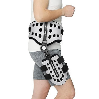 OrthoLife, Abduction Hip Brace,Post Op Rom Hip Stabilizer Brace Joint Protection Fixation Device, Hip Strap Stabilizer Hip Orthosis Support Brace For Joint Sciatica Pain Relief Women Men Universal