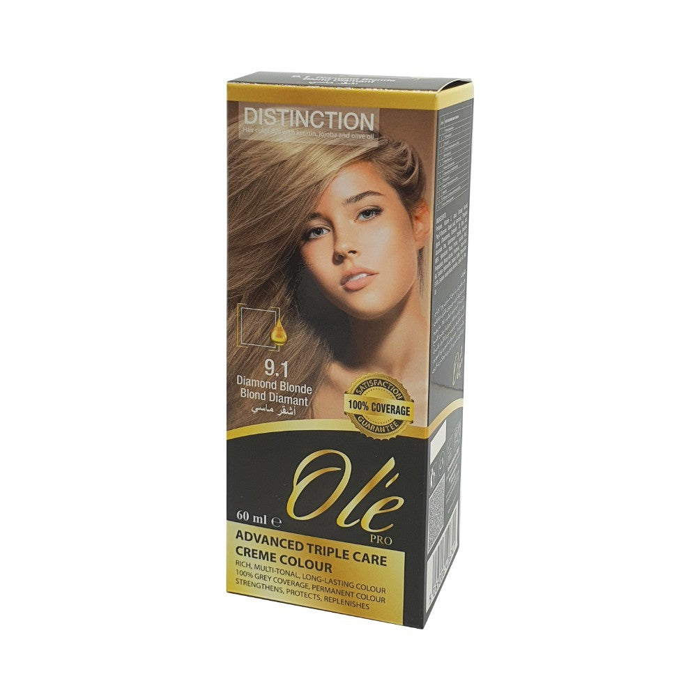 Ole, Kit Pro 60Ml No 9.1 Diamonf Blonde